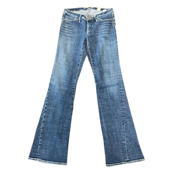 Sergio Valente Bootcut Flared Low-Rise Women's Denim Jeans Size 27 - Picture 4 of 6